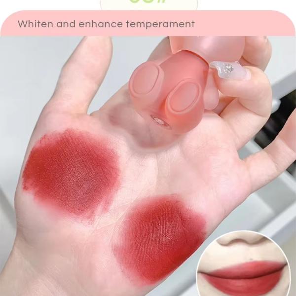 Gege Bear Cute Rabbet Velvet Lipstick Matte Finish - 6 Color Options