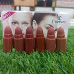Pack of 6 Velvet Matte Mini Lipsticks - Compact Luxury Lip Color Set