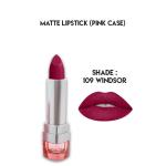 Glamorous Face Matte Lipstick with Vitamin E & Aloe Vera - Pink Case