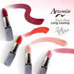 Artemis 711 Intense Long Lasting Lipstick - Single Stroke, Smudge-Proof