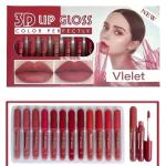 Beautious Matte Lipgloss Set of 12 - Nude and Reddish Shades