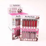 Warda Beauty Matte Lipstick Set - 6 Nude and Red Shades Long-Lasting Lip Colors