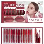 Pack of 6 & 12 Nude Matte Liquid Velvet Lipsticks with Long-Lasting Waterproof Formula