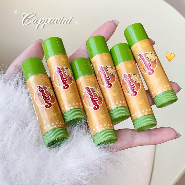 CAPPUVINI Pack of 3 Frivolous Color Tinted Lipsticks - Moisturizing, Whitening, Waterproof