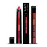 Set of 5 Mini Pen-Style Matte Lipsticks - Waterproof, Long-Lasting, Non-Stick Cup Formula for Girls & Women