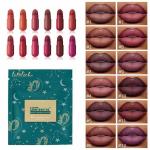 Mini Matte Lipstick Set - Portable Capsules with Vibrant Long-Lasting Colors