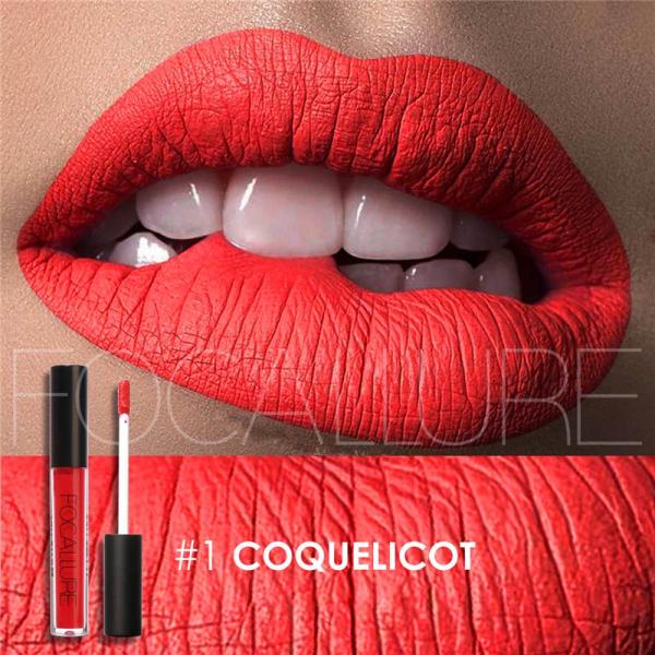 FOCALLURE Matte Liquid Lipstick FA24 - Long Wear Transfer-Proof Hydrating Formula