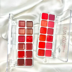 Mocallure 12-Color Matte Waterproof Lipstick Palette - High Pigment, Smudge-Proof
