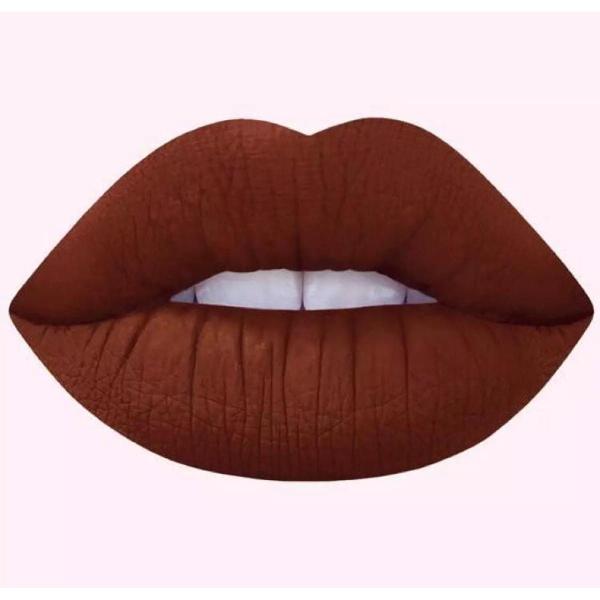 Dark Maroon Lipstick with Matte Finish and Rich Pigmentation