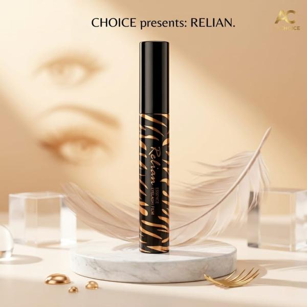 Gleam & Grace Intense Volume Mascara – Precision Brush for Dramatic, Long-Lasting Lashes