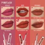 Pinkflash Soft Matte Liquid Lipstick - Waterproof, Moisturizing, Highly Pigmented in 14 Shades