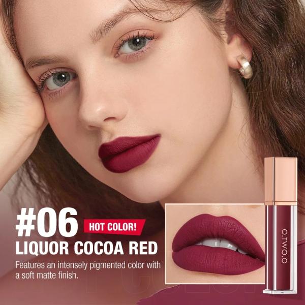 O.TWO.O Heavy Mist Velvet Lipgloss - Rich Color, Hydrating Velvet Finish