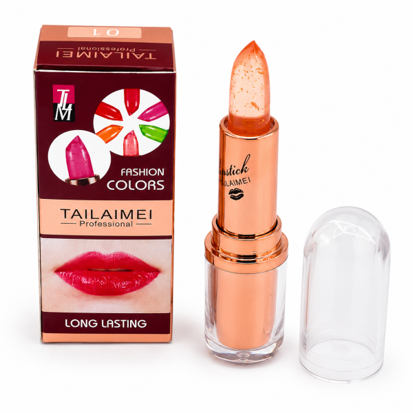 TAILAIMEI Temperature Color Changing Jelly Lipstick – Long-Lasting Moisturizing Crystal Lip Balm