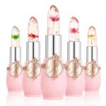 Julystar Pack of 3 Flower Moisturizing Lipsticks for Girls & Women - Shade 8111
