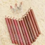 High Quality Nude Lipstick Pencil Set - Matte Finish Pack of 6 or 12
