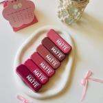 3Q Beauty Lipstick Sets: Soft Velvet Matte Pack of 6 & Ultra Matte 6-Piece Long-Lasting Collection