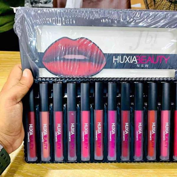 Long Lasting Waterproof Matte Lip Gloss Pack of 6 or 12 - Various Shades