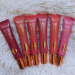 Hudamoji 6-Piece Liquid Blush Set - Lightweight, Creamy, Blendable Cheek Tint for Natural Long-Lasting Color