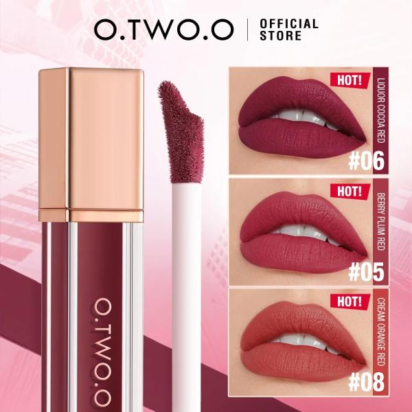 O.TWO.O Heavy Mist Velvet Lipgloss - Rich Color, Hydrating Velvet Finish