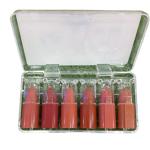 Pack of 6 Velvet Matte Mini Lipsticks - Compact Luxury Lip Color Set