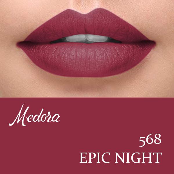 Medora Lipstick Set of 5 - Vibrant and Elegant Shades Collection