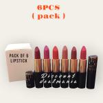 Matte Lipstick Set - Pack of 12 Multicolor Shades in Compact Box