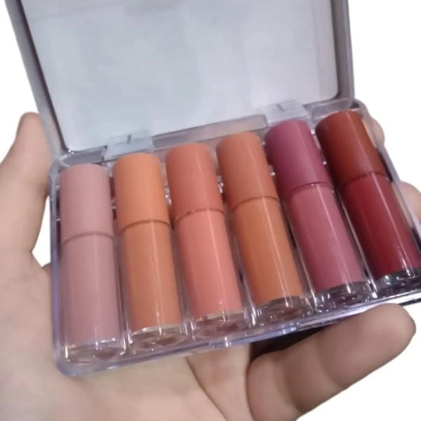 Matte Lipstick and Lip Gloss Collection - Pack of 6 or 8 Vibrant Shades