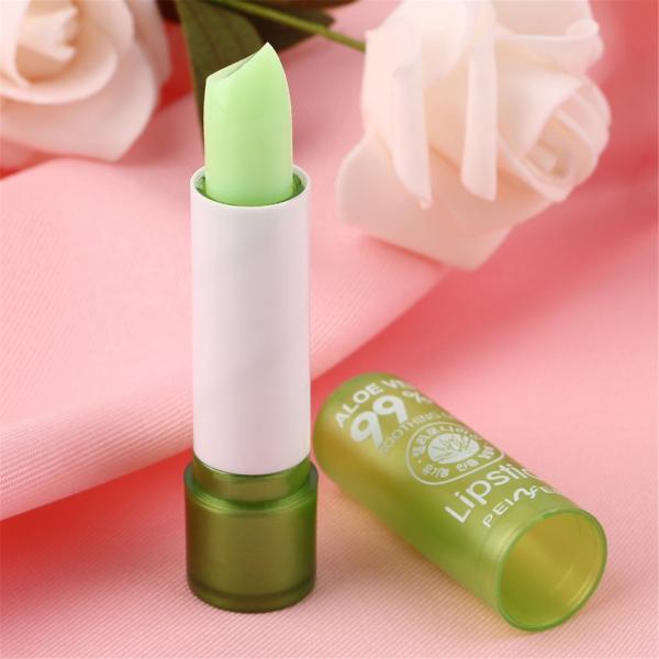 Cosmet Corner Aloe Vera Soothing Lipstick with Color Changing Pink Balm