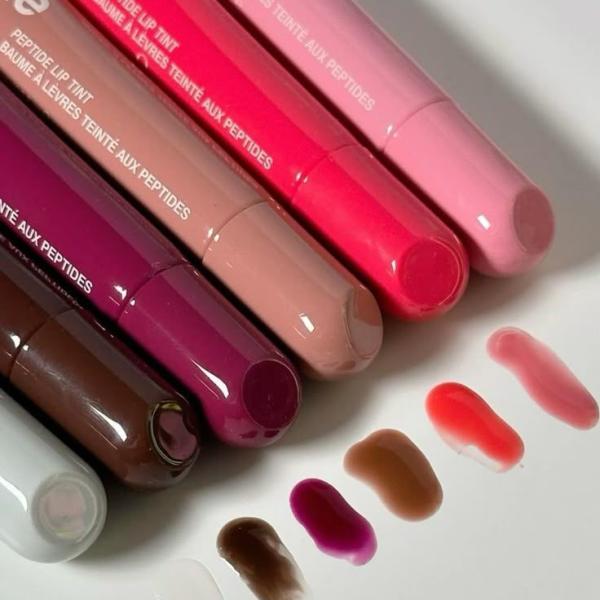 Rhode Peptide Lip Treatment & Gloss - Hydrating Tinted Lip Balm with High Shine Finish