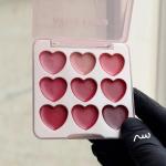 Huxia Beauty Matte Jelly Lip Cream Palette with 12 Versatile Matte Colors