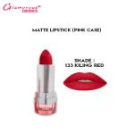 Glamorous Face Matte Lipstick with Vitamin E & Aloe Vera - Pink Case