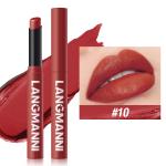 LANGMANNI Premium Velvet Matte Lipstick Multi-Pack - Hydrating, Waterproof Long-Wear with 12 Vibrant Shades