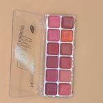 Mocallure 12-Color Matte Waterproof Lipstick Palette - High Pigment, Smudge-Proof