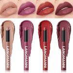 Velvet Matte Lipstick with Hydrating Formula - Waterproof, Long-Lasting & Highly Pigmented Lip Color - 12 Shades
