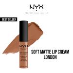 NYX Professional Makeup Soft Matte Lip Cream Liquid Lipstick - London