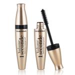 YANQINA Pack of 2 Waterproof Volume 1 Seconde Eyeliner and Mascara