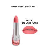 Glamorous Face Matte Lipstick with Vitamin E & Aloe Vera - Pink Case