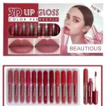 Beautious Matte Lipgloss Pack - Nude Reddish Liquid Lipstick Sets of 6 or 12