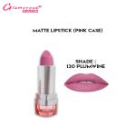 Glamorous Face Matte Lipstick with Vitamin E & Aloe Vera - Pink Case