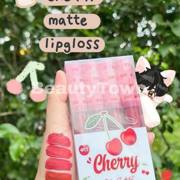 Color Castile Matte Lip Gloss 4-Pack - Long-Lasting, Waterproof, Smudge-Proof