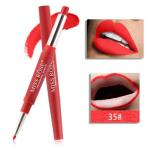 MISS ROSE 2-in-1 Lip Liner and Lipstick - Waterproof, High Pigment