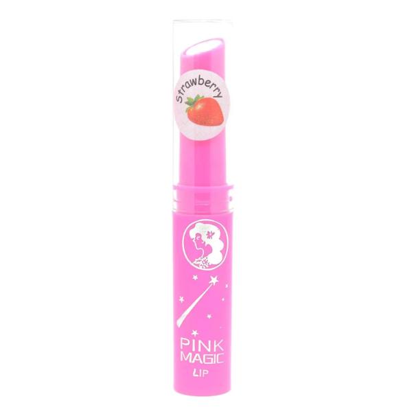 Pink Magic Lip Balm Color-Changing Lip Tint for Natural Pink Glow with Long-Lasting Moisturization