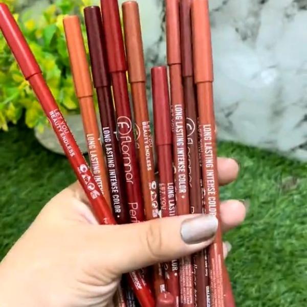 Flormar Pencil Matte Lipstick - Long-Lasting Waterproof Creamy Lip Color