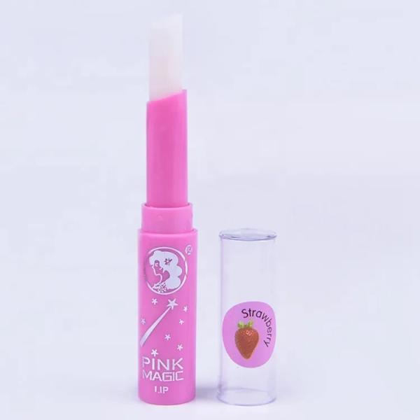 Pink Magic Lip Balm Color-Changing Lip Tint for Natural Pink Glow with Long-Lasting Moisturization
