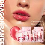6-in-1 Lip Mud Palette - Matte Velvet Lip Cream Set with Moisturizing, Long-Lasting Shades and Applicator
