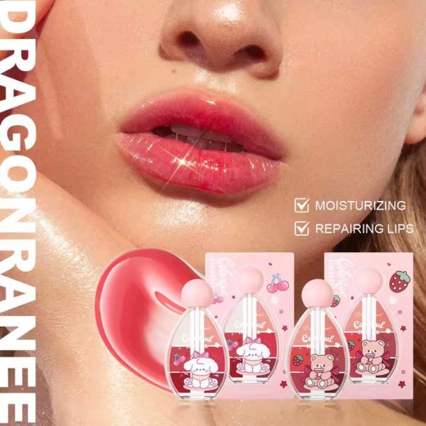 6-in-1 Lip Mud Palette - Matte Velvet Lip Cream Set with Moisturizing, Long-Lasting Shades and Applicator