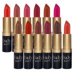Julystar Matte Lipstick Pack of 12 - Long Lasting Dark and Nude Shades