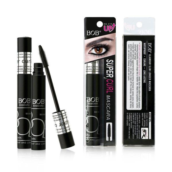 BOB Waterproof Mascara in Black – Volume, Curl, and Definition with Long-Lasting Smudge-Proof Formula