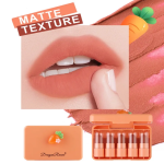 Original Dragon Ranee Mini Lipstick Set Pack of 6 - Imported Matte & Creamy Long-Lasting Lipsticks