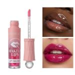 Transparent Moisturizing Lip Gloss - Fruity, Non-Toxic Balm for Girls and Women